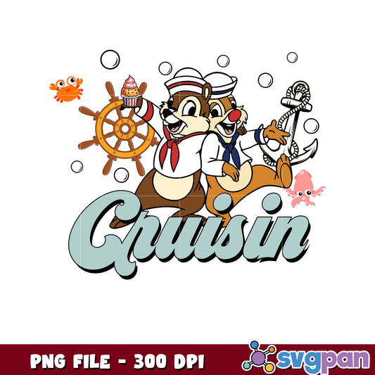 Chipmunk cruisin png, disney chipmunk cruisin png, chip and dale cruisin png