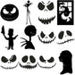 Chistmas nightmare art svg bundle, nightmare before christmas svg, christmas svg