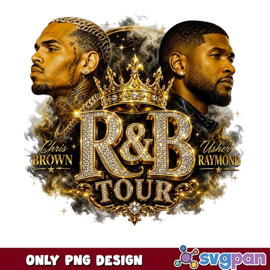 Chris Brown Usher Raymond RnB Tour PNG, Concert PNG, Music PNG