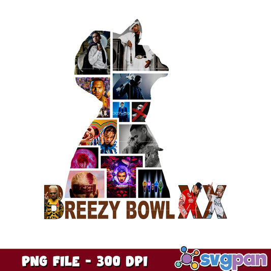 Chris breezy bowl png, rnb music png, chris brown png
