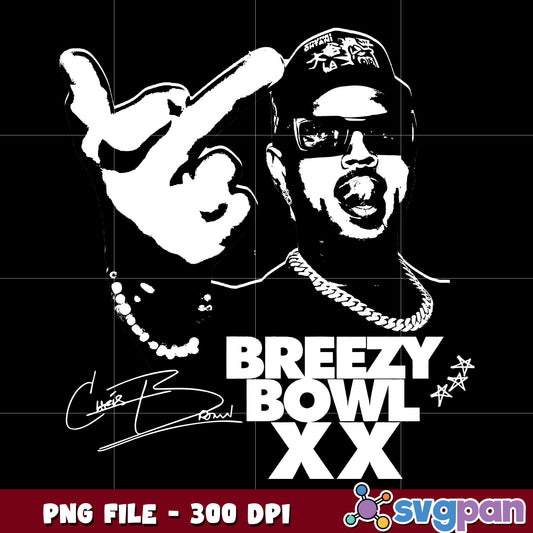 Chris brown breezy bowl xx png, breezy bowl chris brown png, chris brown tour png