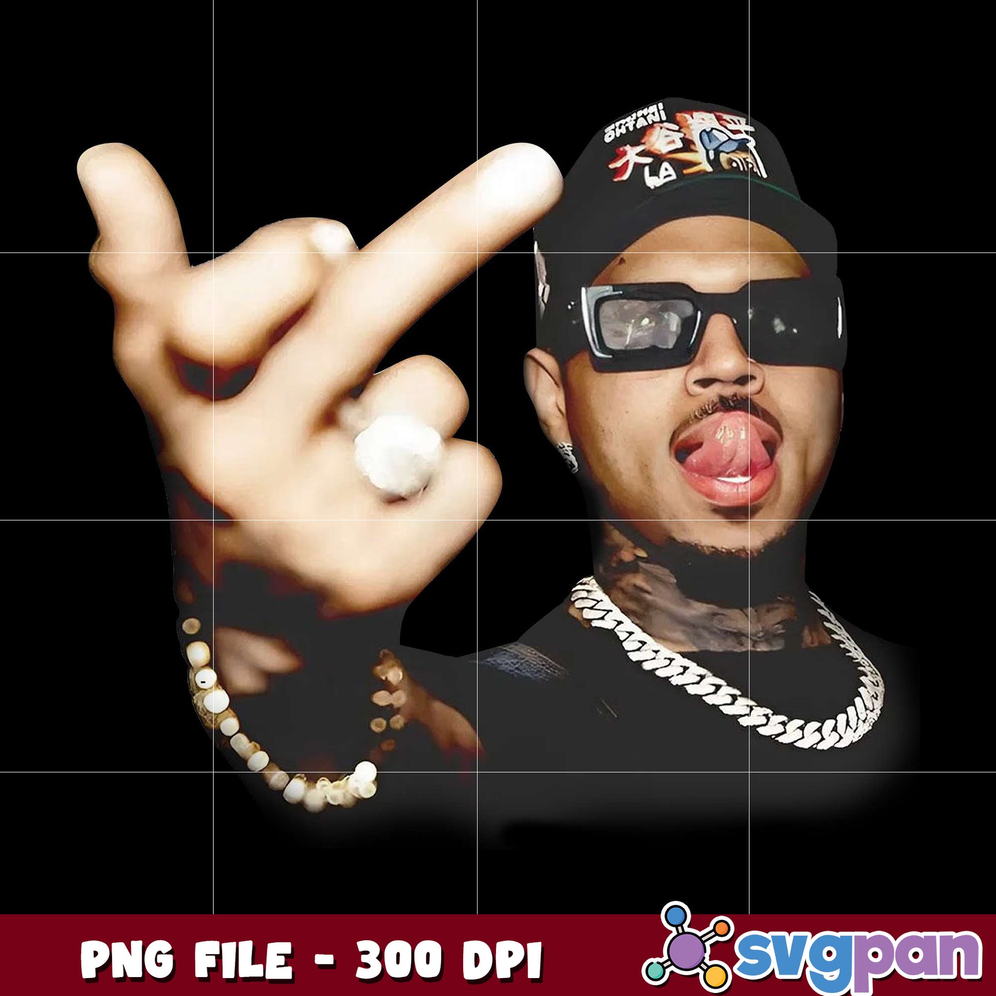 Chris brown dirty finger png, chris brown tour png, chris brown png