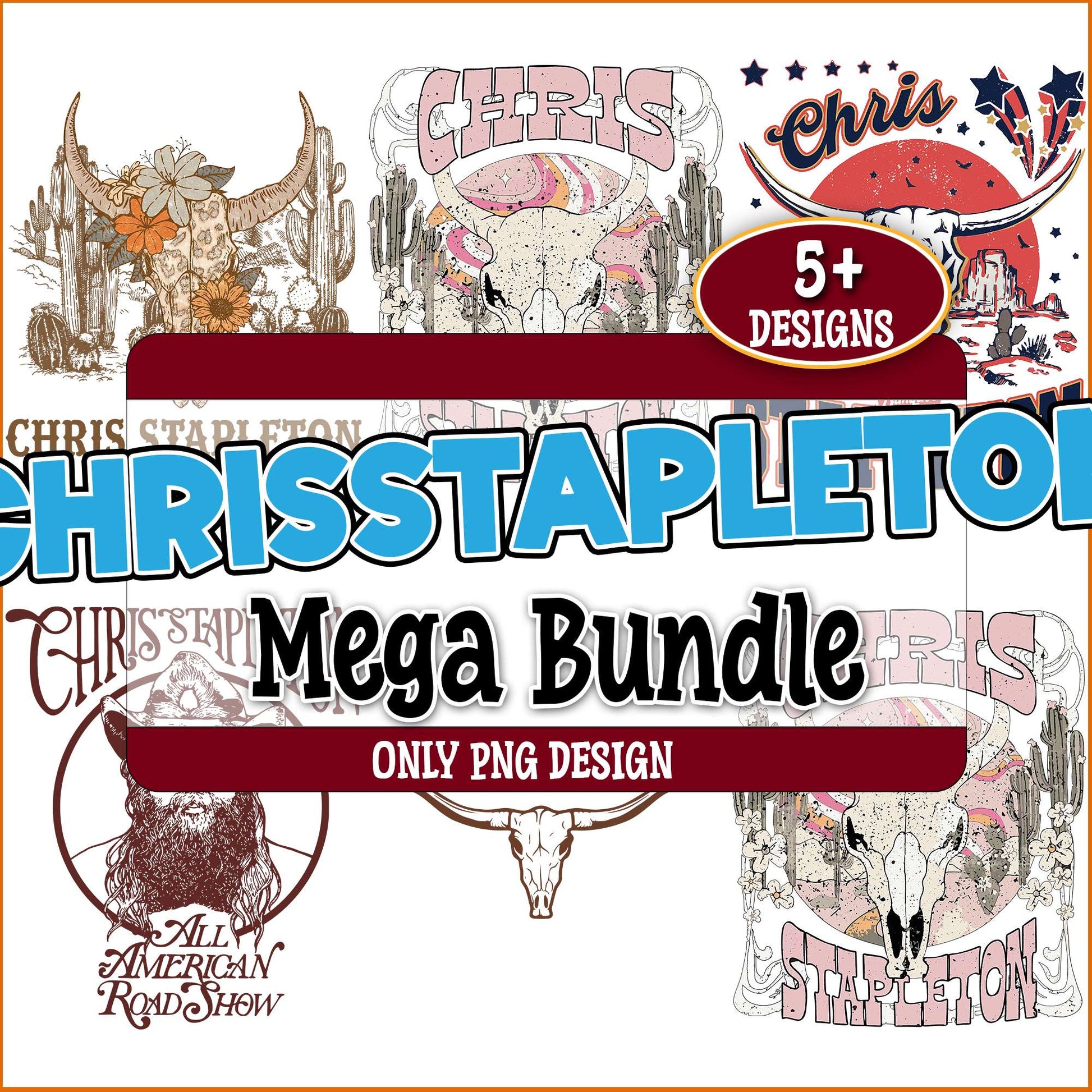 Chris stapleton logos png bundle