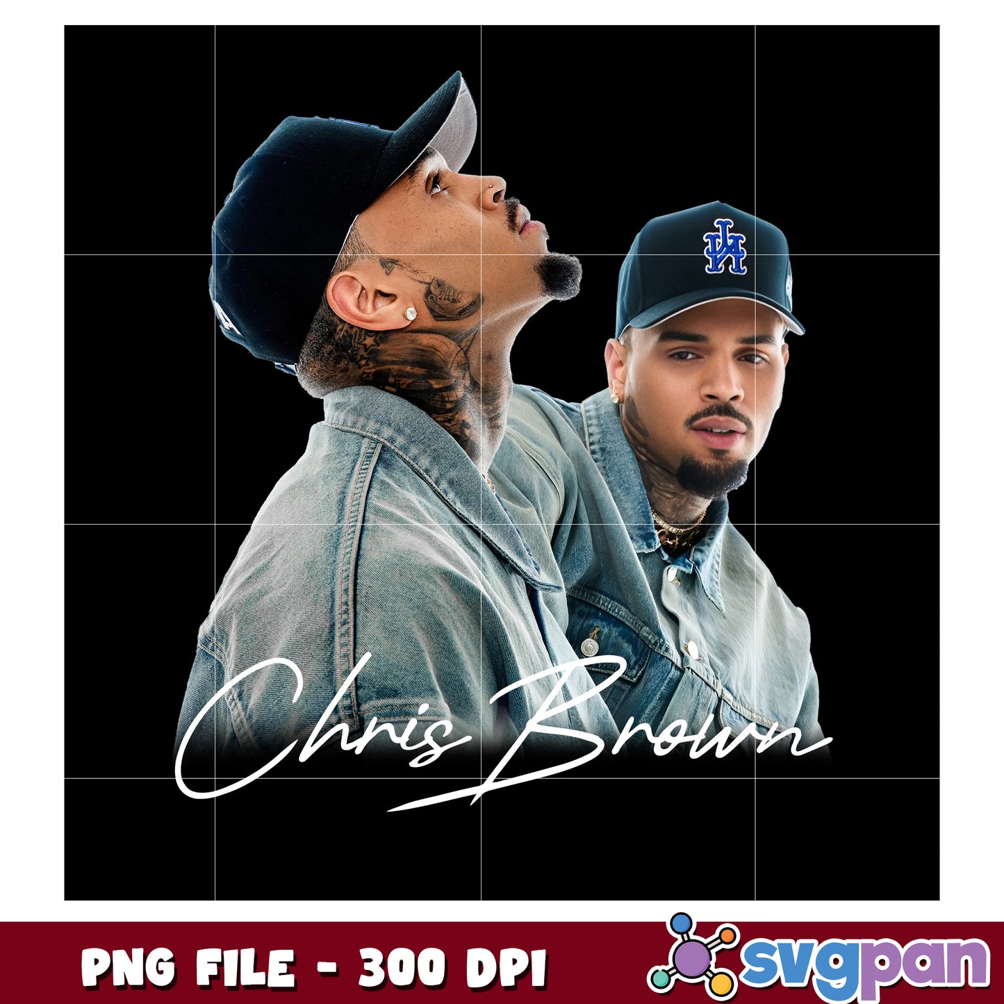 Christ brown signature design png, christ brown tour png, pop music png