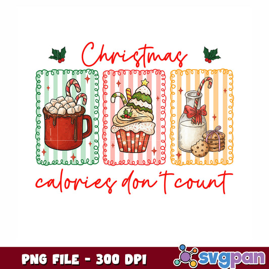 Christmas Calories Dont Count png, christmnas bell png, christmas songs png