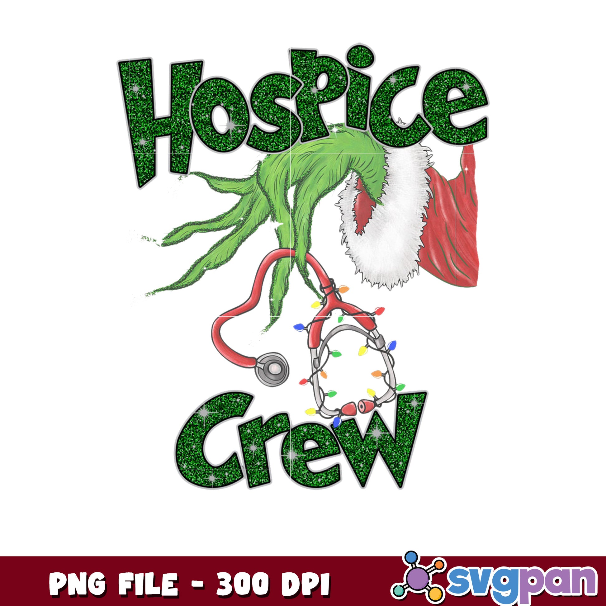 Christmas Hospice Crew Grinch Hand png, grinch memes png, grinchmas png