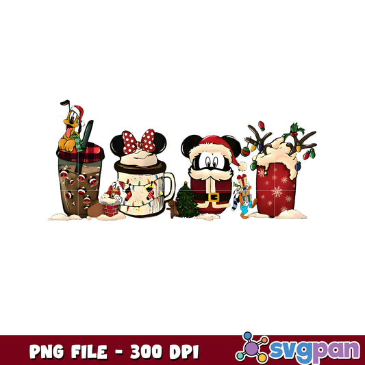 Christmas Milkshake png, chistmas white png, winter png