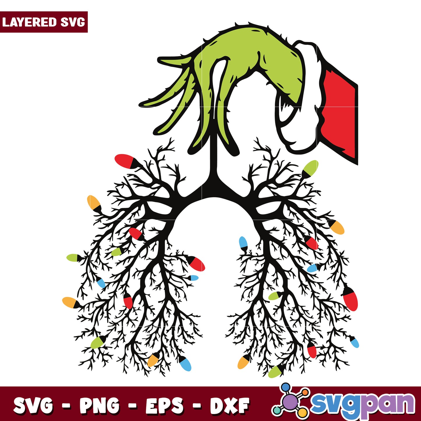 Christmas Nurse Respiratory Therapist Grinch Hand svg, christmas vacation svg, christmas grinch svg