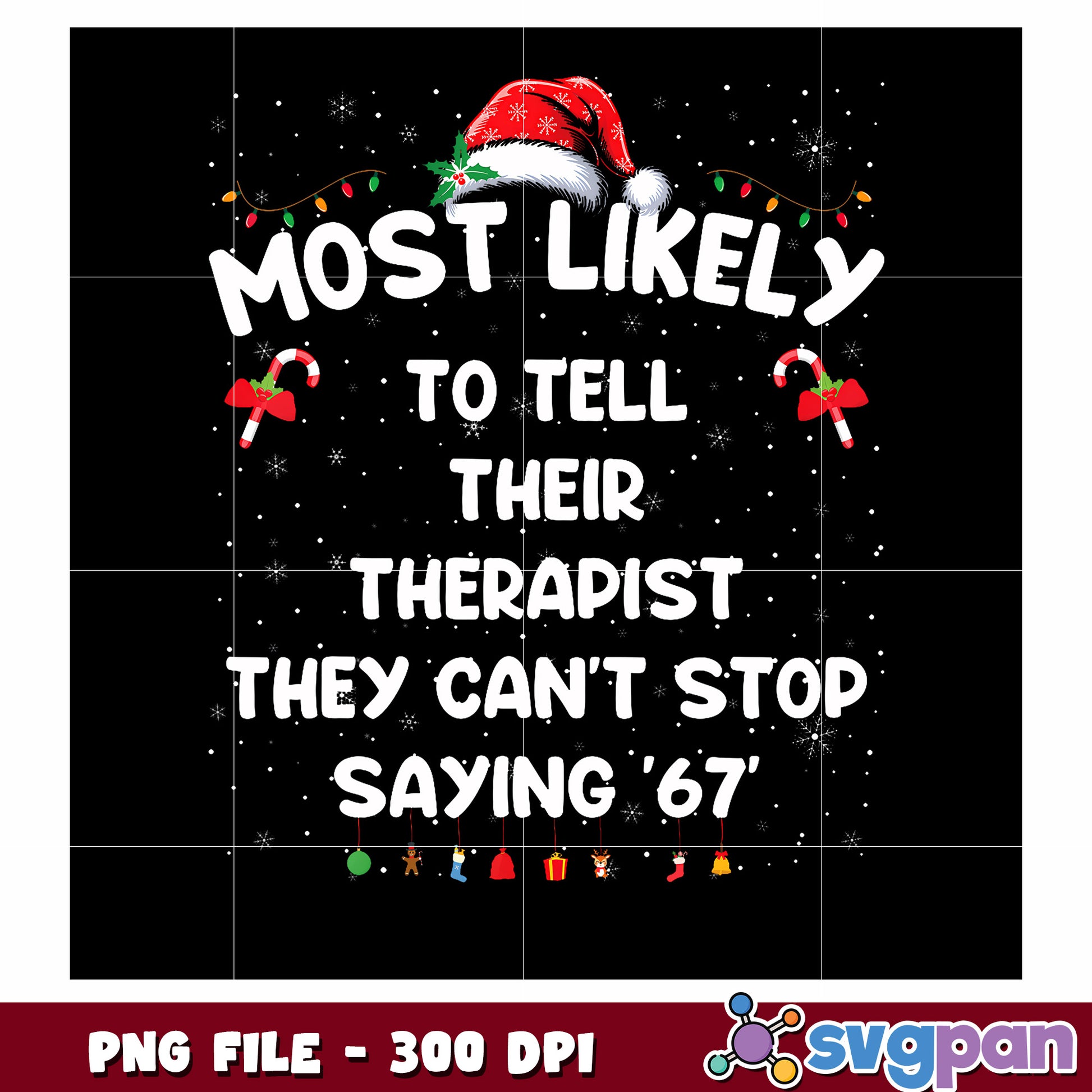 Christmas Six Seven Tell Their Therapist png, merry christmas​ png, trending memes png