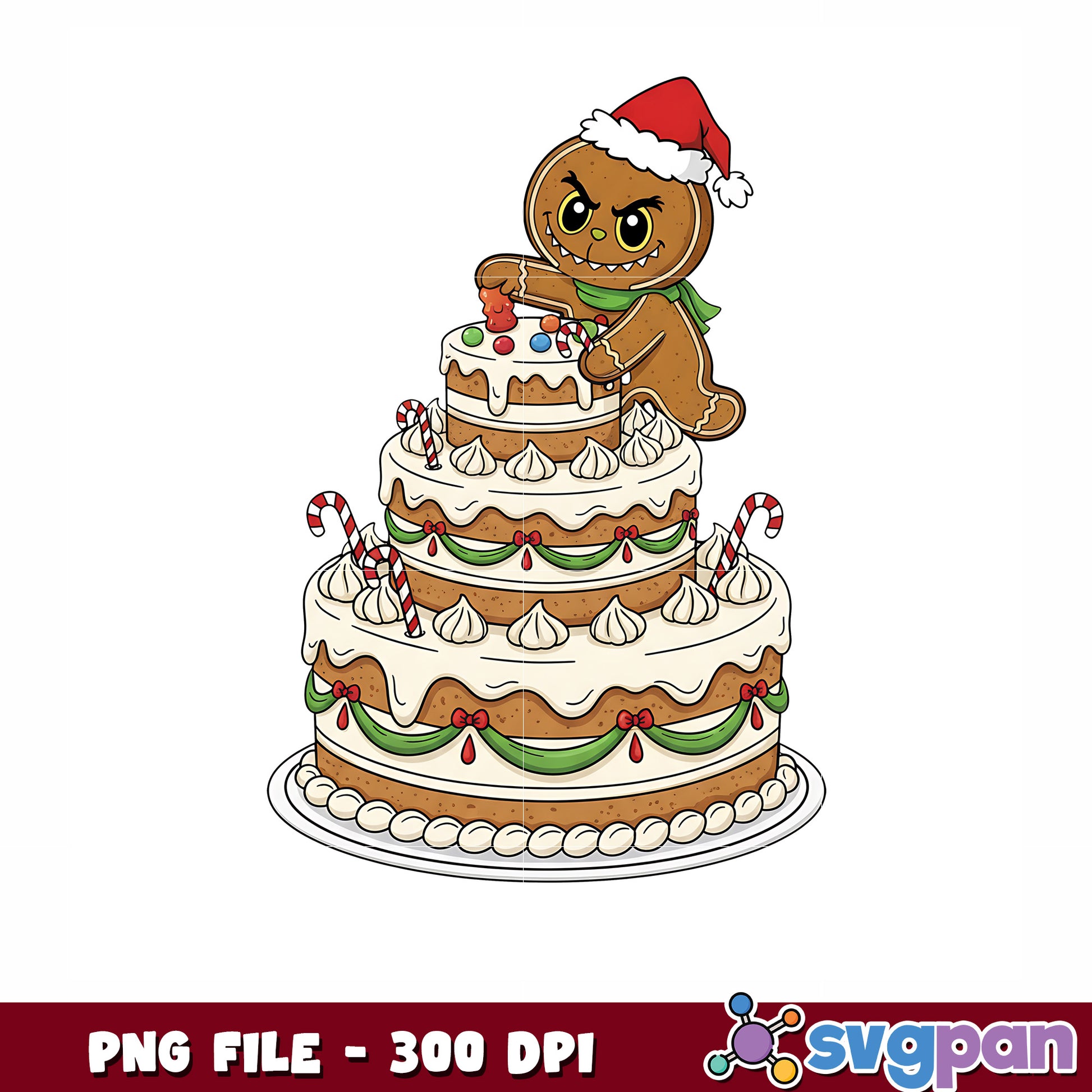 Christmas cake png, merry christmnas png, christmas characters png