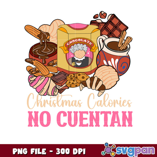 Christmas calories png, christmas movies​ png, christmas vacation​ png