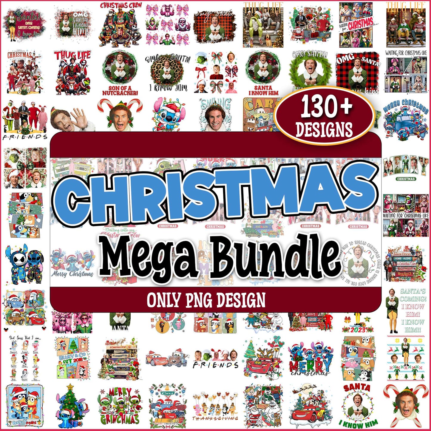 Christmas collections png bundle