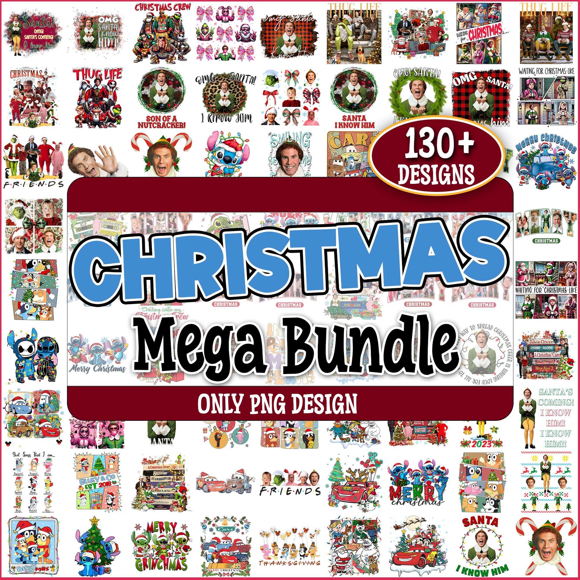 Christmas collections png bundle