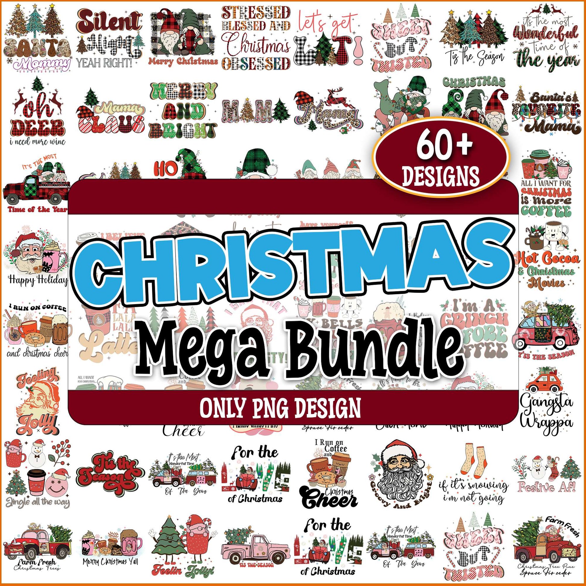 Christmas cool image png bundle