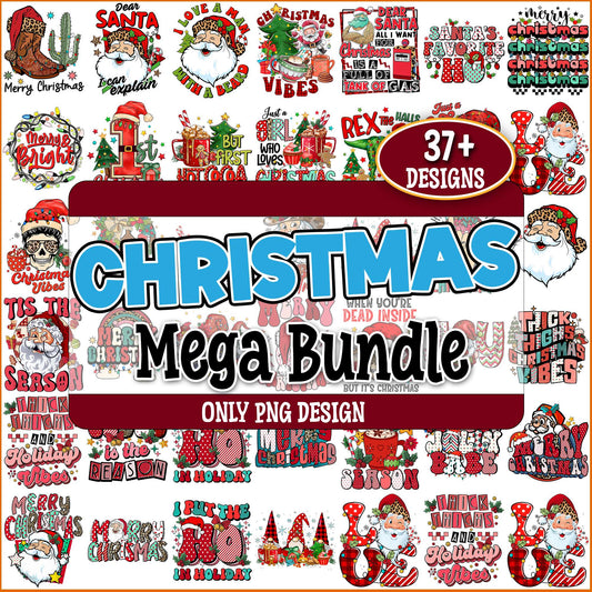 Christmas cool quotes png bundle