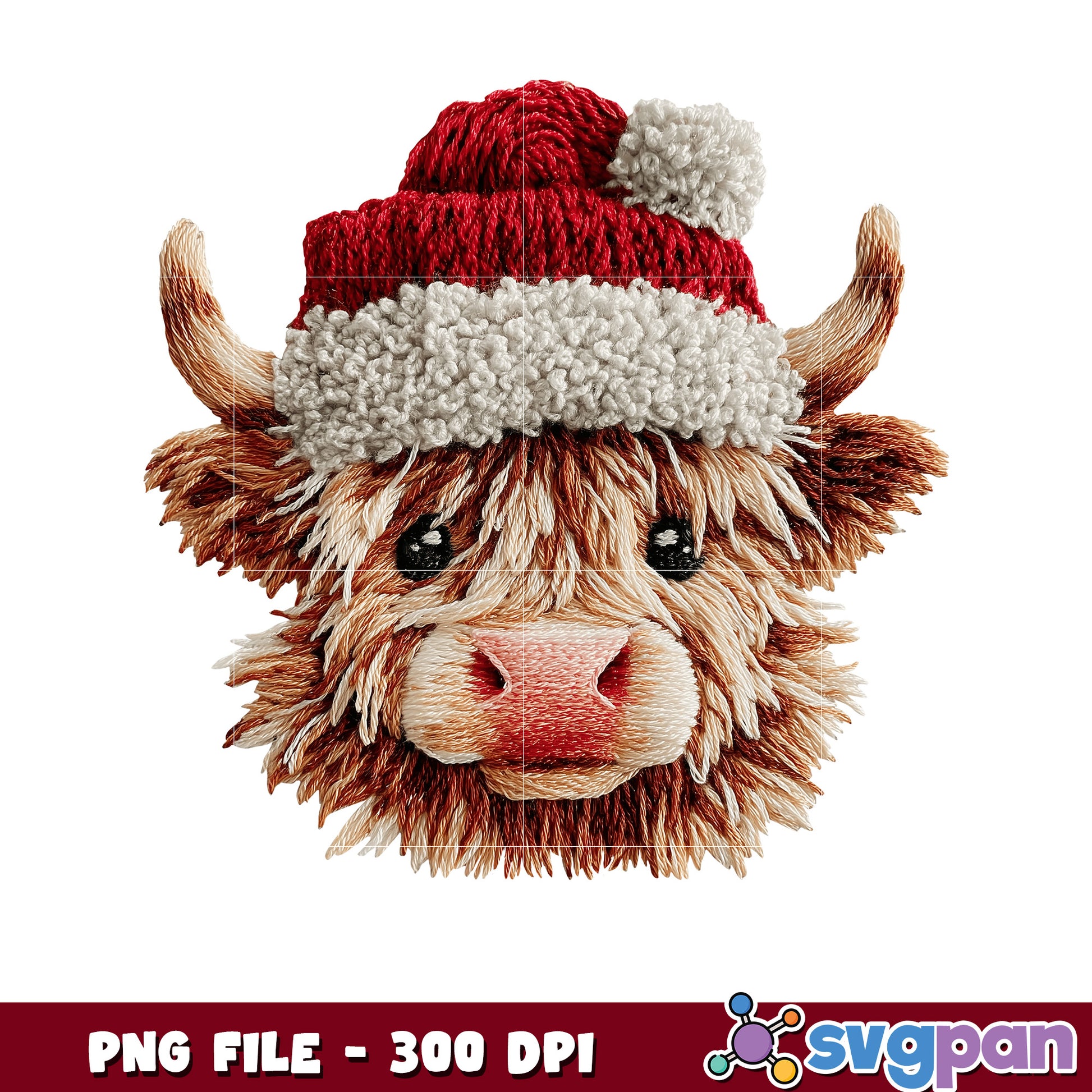 Christmas cow png, spirit christmas​ png, christmas cards​ png