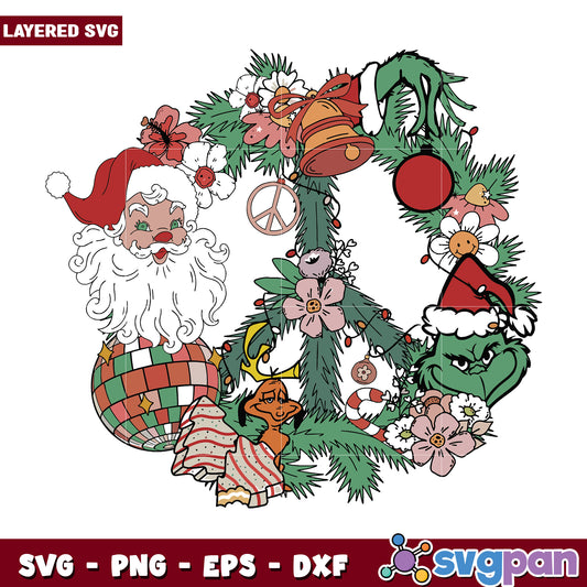 Christmas design svg, grinch character svg, grinch movie svg