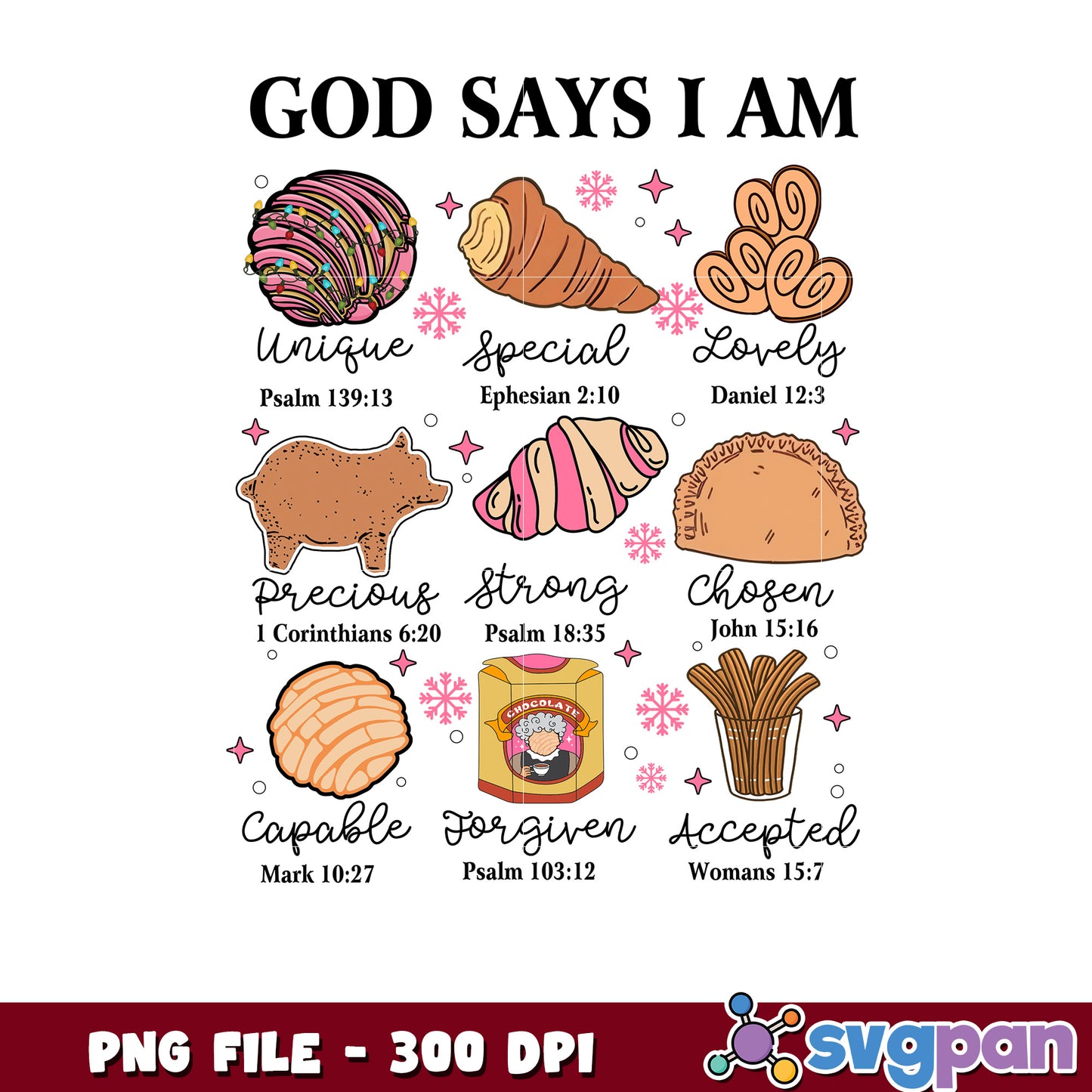 Christmas foods png, christmas movies​ png, christmas vacation​ png
