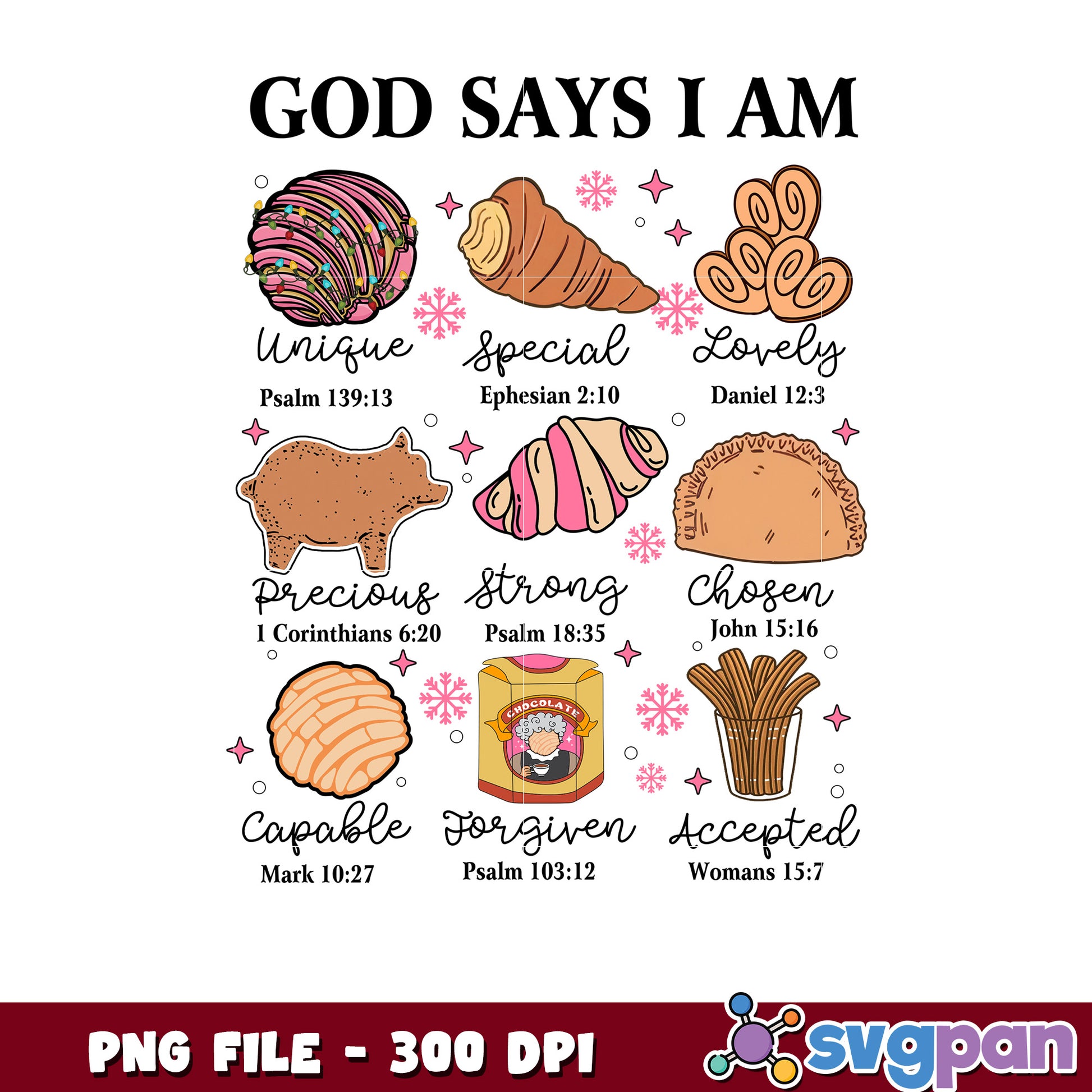 Christmas foods png, christmas movies​ png, christmas vacation​ png