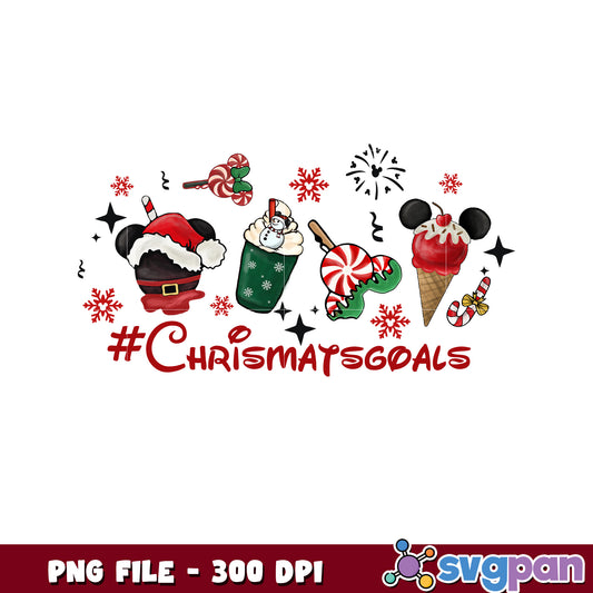 Christmas goals png, last christmas​​ png, christmas cookies​ png