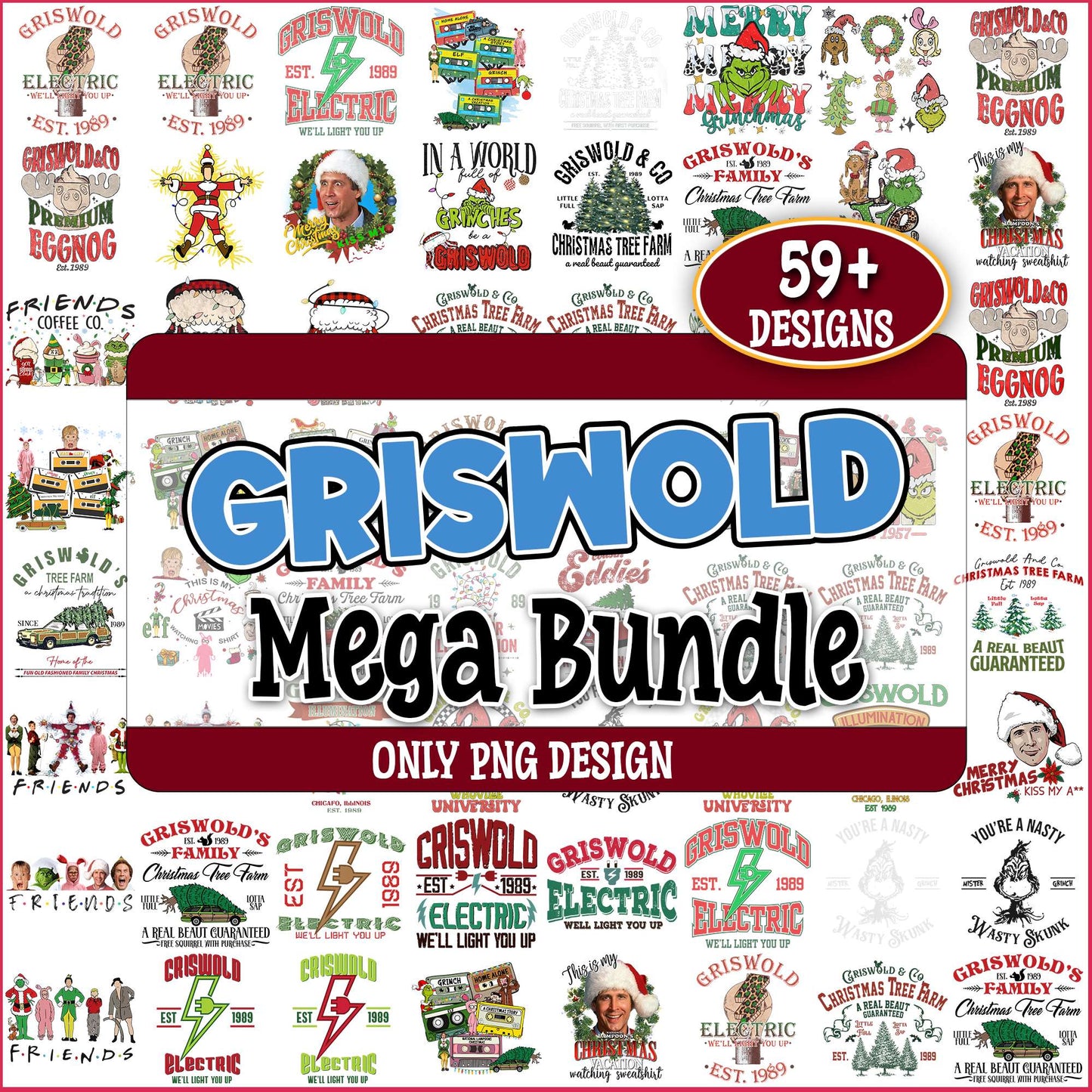 Christmas griswold png Bundle