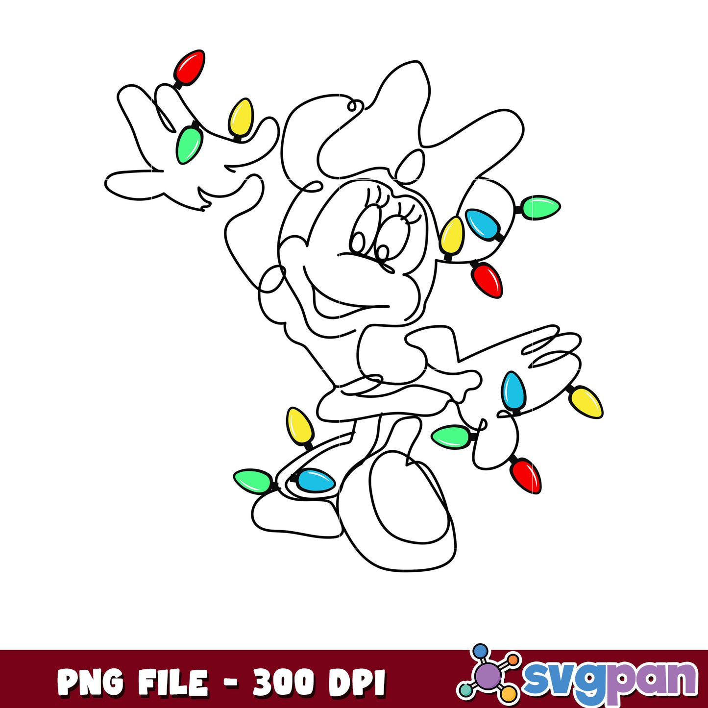 Christmas line png, chistmas clipart png, cartoon png