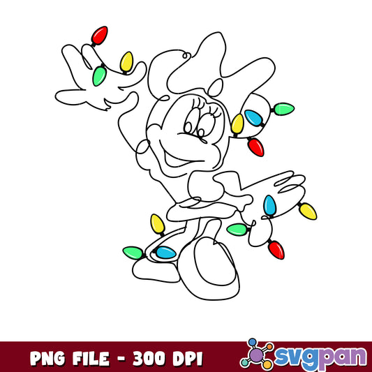Christmas line png, chistmas clipart png, cartoon png