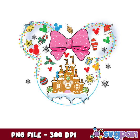Christmas minnie png, last christmas​​ png, christmas cookies​ png