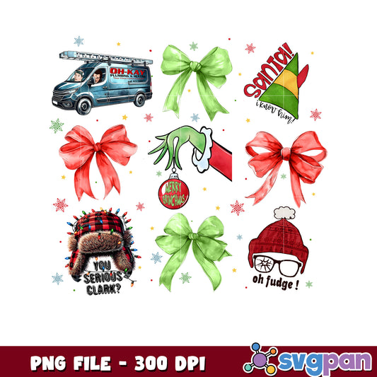 Christmas png, christmas movies​ png, christmas vacation​ png