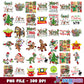 Christmas toy story world png bundle