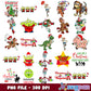 Christmas toy story world png bundle, toy story png, christmas movies png