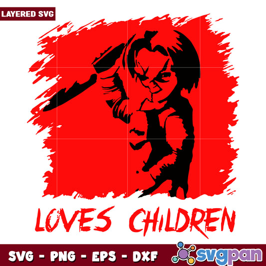 Chucky norris killers svg, halloween horror nights​ svg, spooky halloween svg (1)