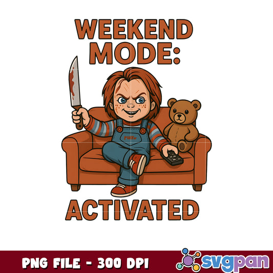 Chucky weeken mode png
