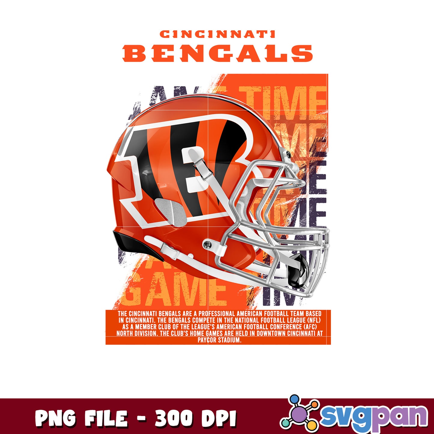 Cincinnati bengals helmet logo design png, list of nfl teams png, nlf team logo png