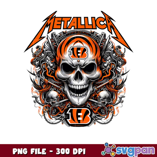 Cincinnati bengals metallic png, nfl scores png, nfl bengals png