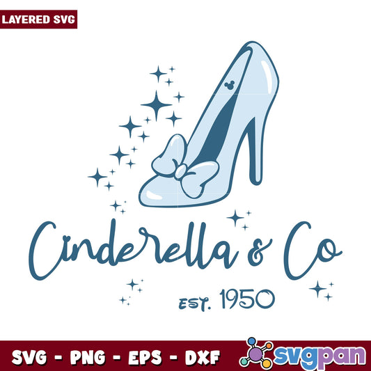Cinderella Company Est. 1950 svg, Disney princess name svg, digital download