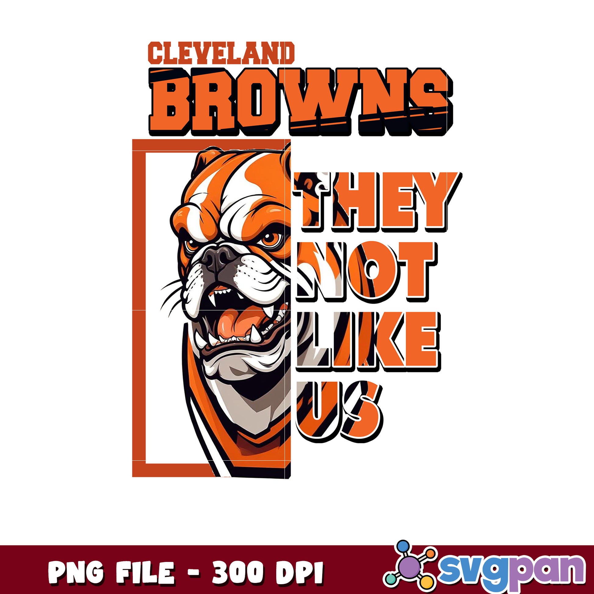 Cleveland Browns THEY NOT LIKE US V2 copy