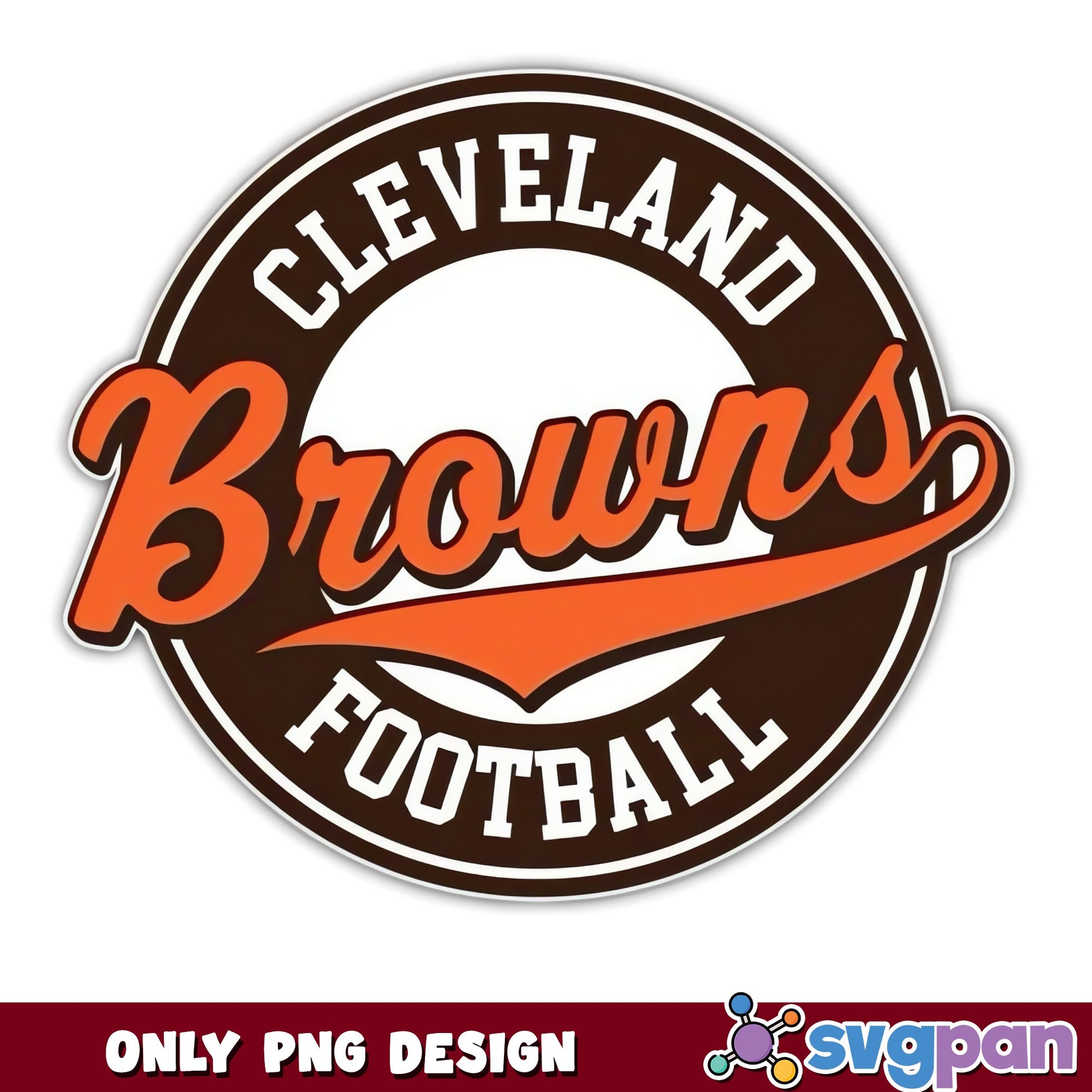 Cleveland Browns Football PNG, Browns NFL PNG, Football Team PNG