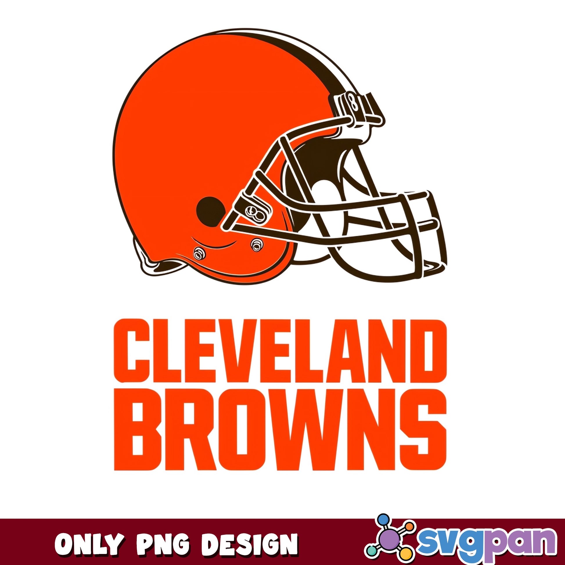 Cleveland Browns PNG, NFL Football Team Logo, Sports PNG
