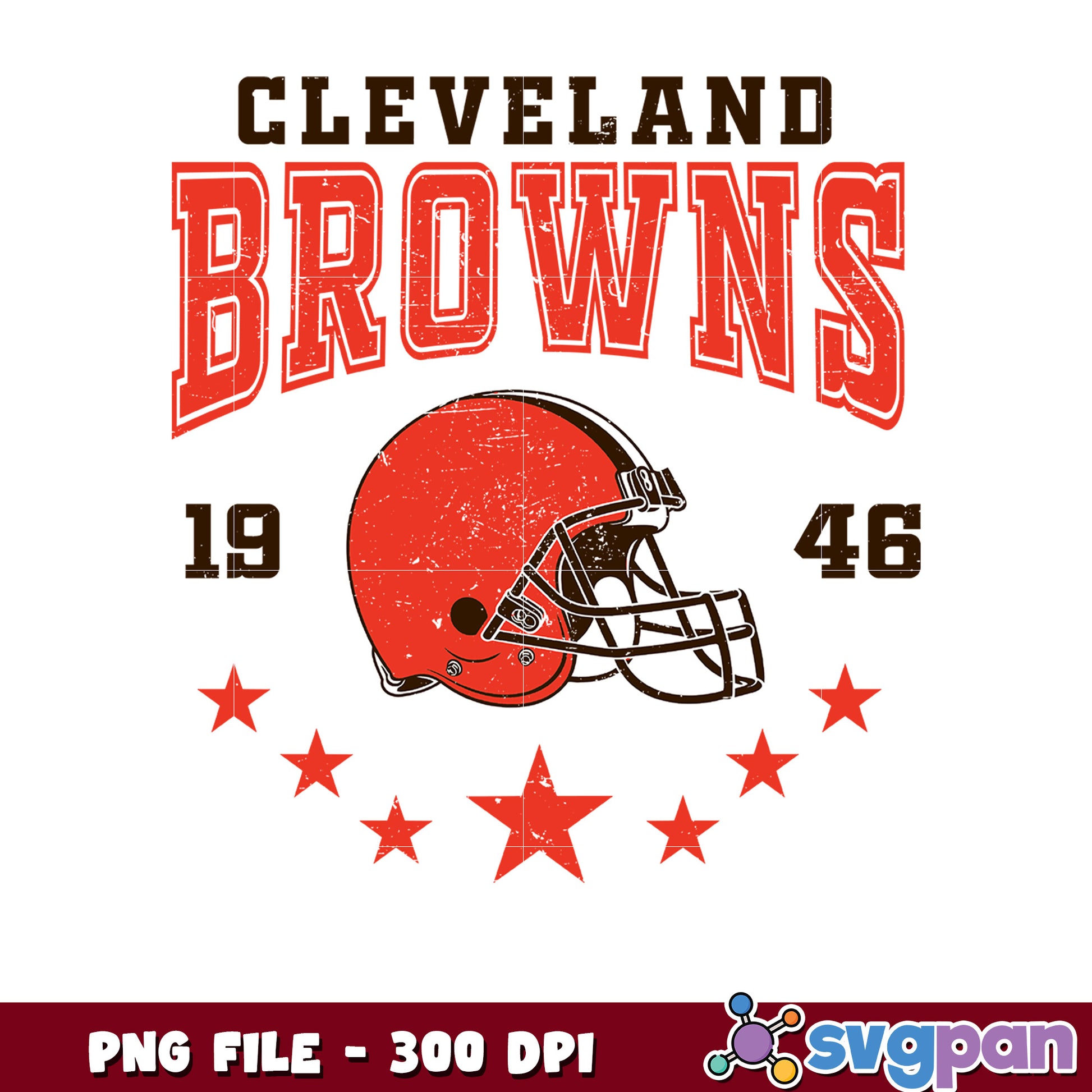 Cleveland browns design png, nfl football helmet logos​ png​, national football league png