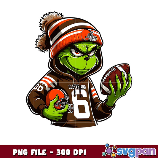 Cleveland browns grinch png, nfl power rankings png, nfl plus png
