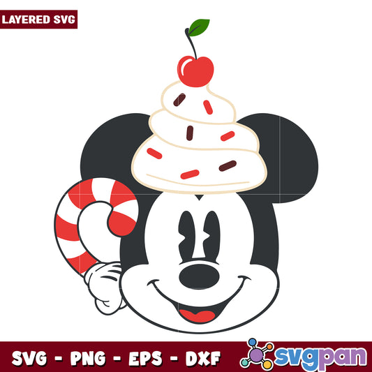 Cocoa mickey svg, christmas svg, grinch svg