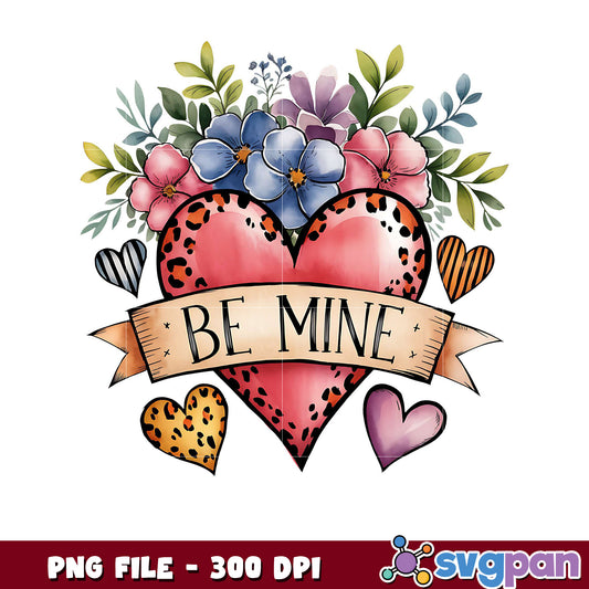 Colorful Heart Design PNG File, Ideal for Valentine Decor