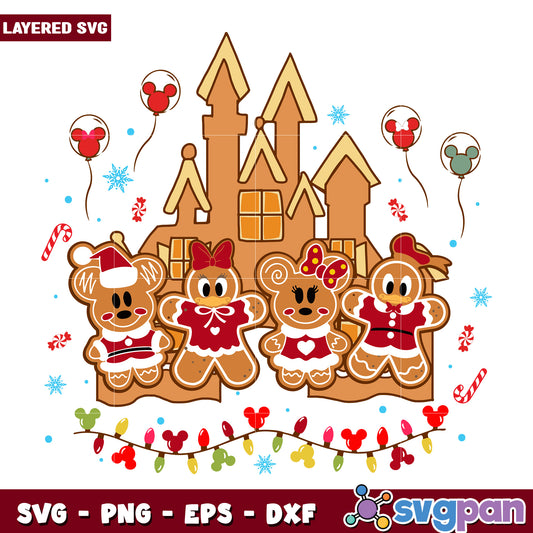 Cookies disney and friends svg, christmas svg, grinch svg