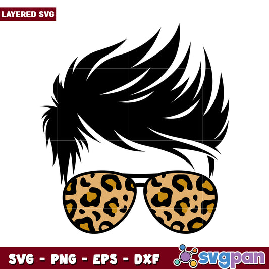 Cool Sunglasses Vector Art, Layered SVG and PNG File Download