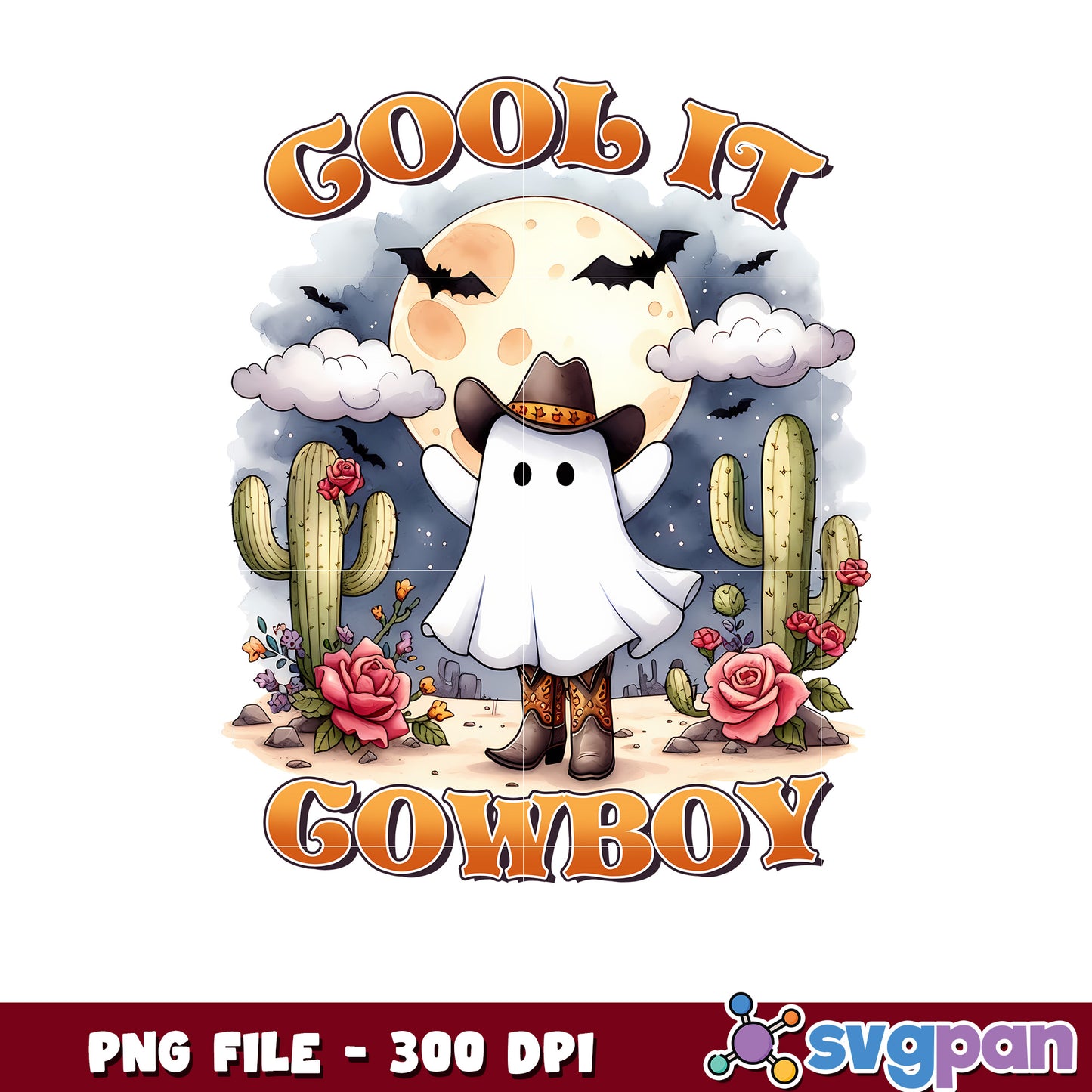 Cool it cowboy png, halloween candy png, halloween quotes png