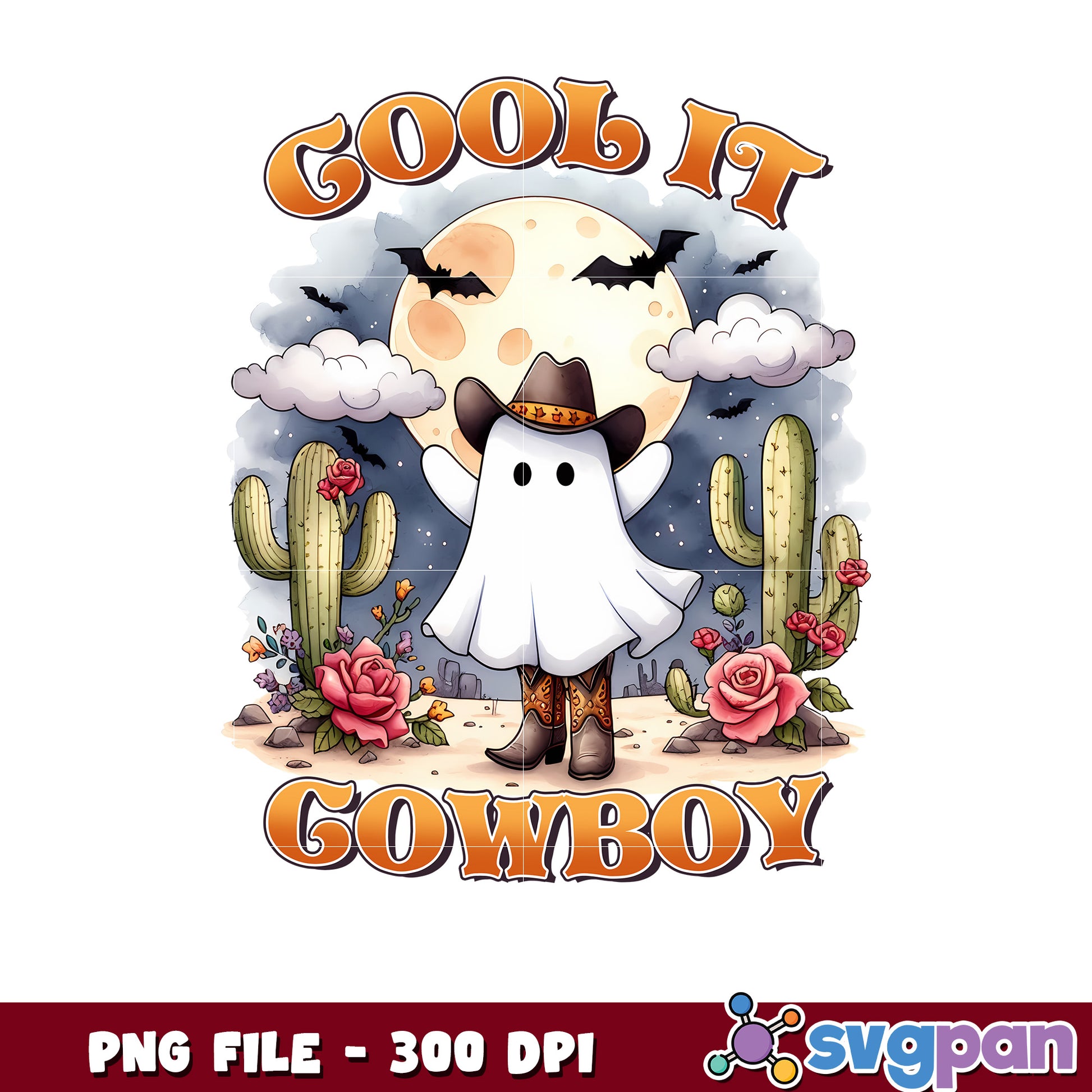 Cool it cowboy png, halloween candy png, halloween quotes png
