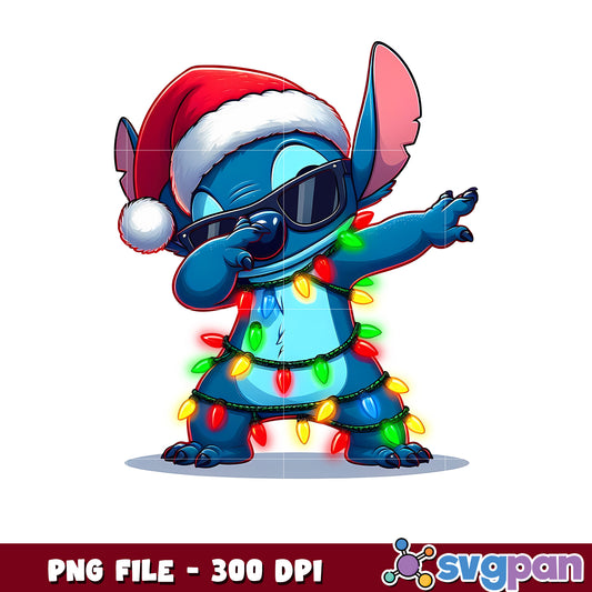 Cool stitch png, spirit christmas png, last christmas ​png