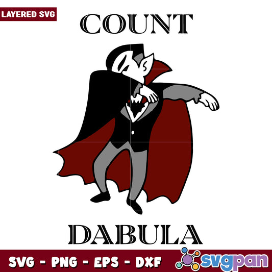 Count dabula dabbing halloween svg, halloween horror nights​ svg, spooky halloween svg