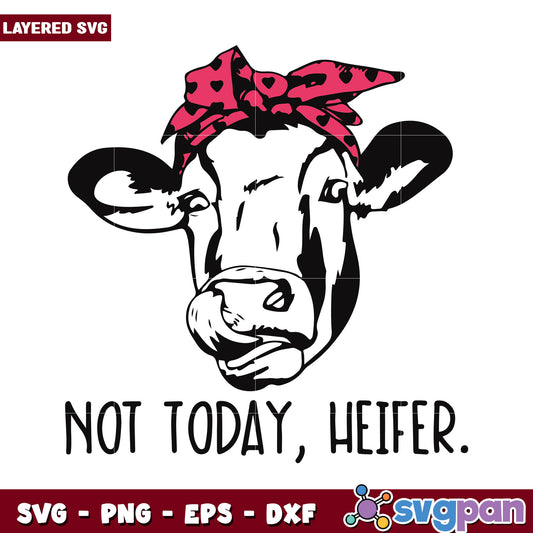 Cow SVG Design with Fun Saying, Perfect for Crafts and Decor